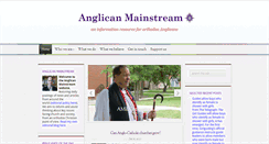 Desktop Screenshot of anglicanmainstream.org